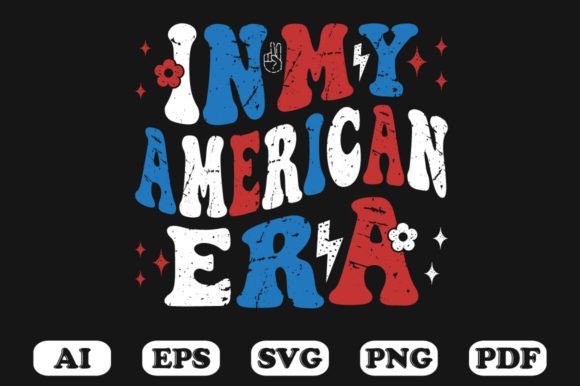 In My American Era Retro Wavy Svg: A Designer’s Perspective