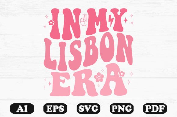 In My Lisbon Era Retro Wavy SVG Design Review