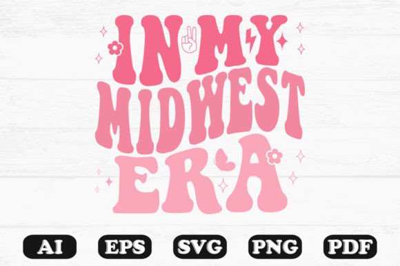 In My Midwest Era Retro Wavy Svg