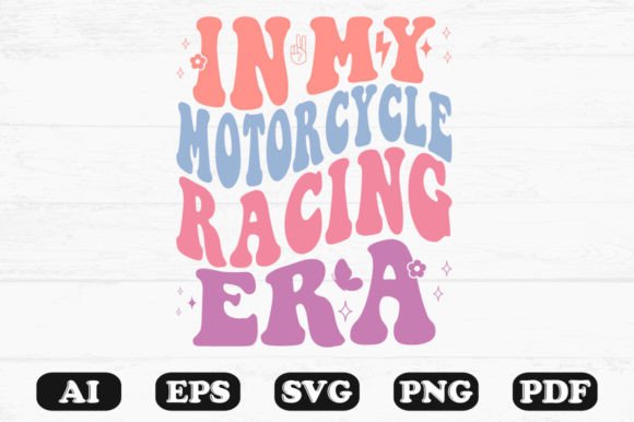 In My Motorcycle Racing Era Retro Wavy Design Review
